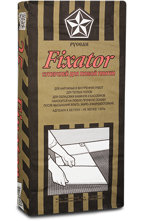 Клей для плитки FIXATOR