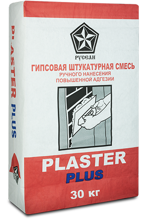Штукатурка Plaster Plus для ручного нанесения