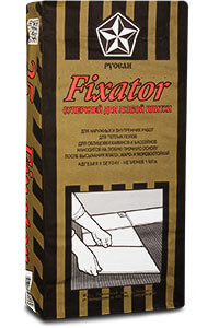 Клей для плитки FIXATOR